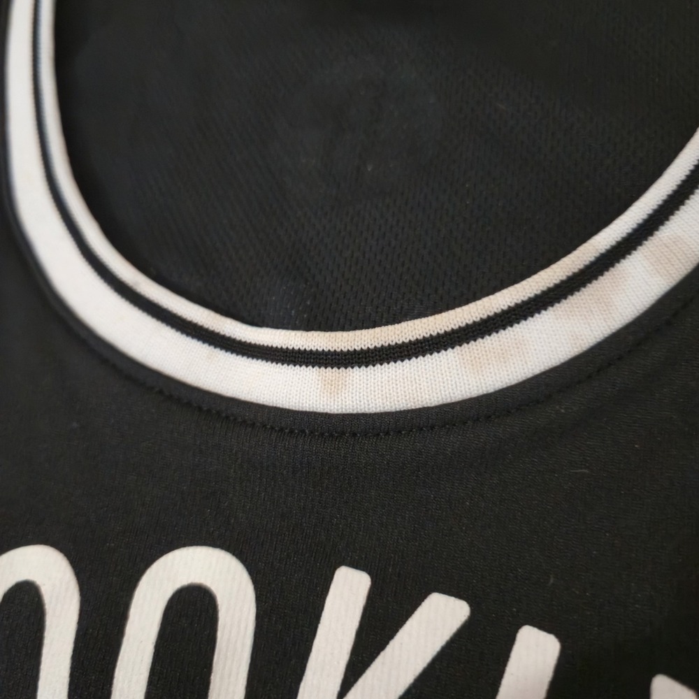 Adidas Brooklyn Nets Jason Collins #98 Black/White NBA Basketball Jersey S - Picture 9 of 10
